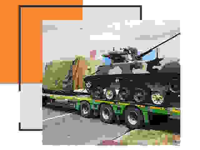 Перевозка военной техники в Лыткарино